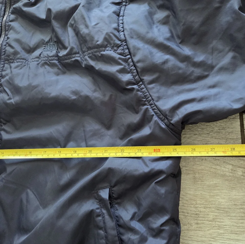 Y2K Wilson Reversible Windbreaker Track Jacket Mens XL Blue Gray VTG Full-zip‎